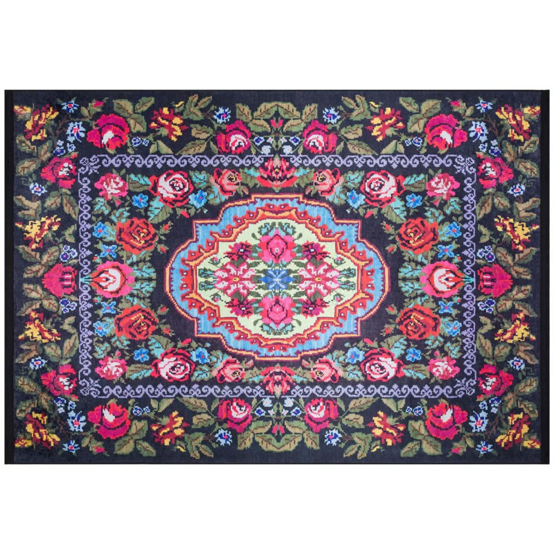 Tapis Saraha, Rectangle 2 pi 7 po x 4 pi 11 po