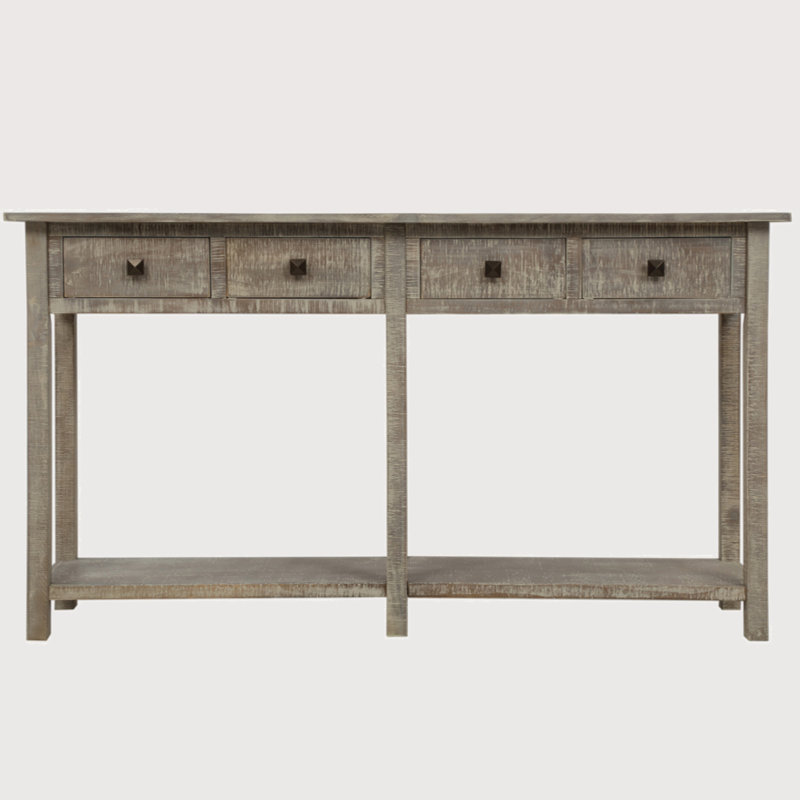 Console de table d'entrée Trissa, Gris délavé