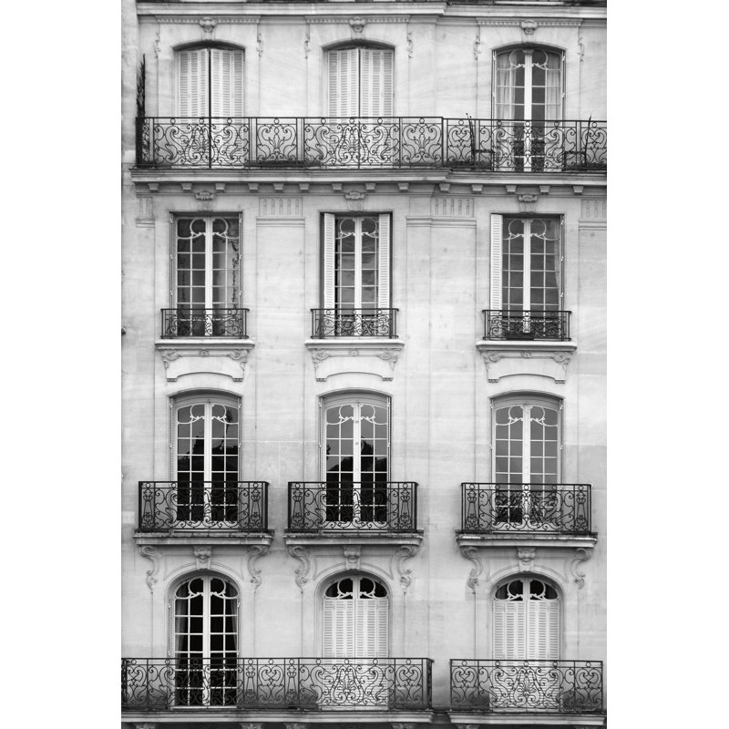 Across The Street I, H 30 po x l 20 po x P 1,25 po, Non, Toile tendue