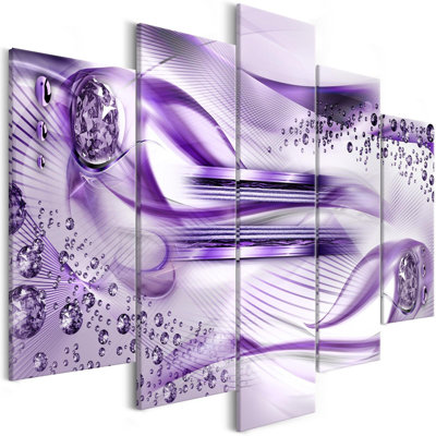 " Underwater Harp Violet 5 Piece " 5 - Pieces