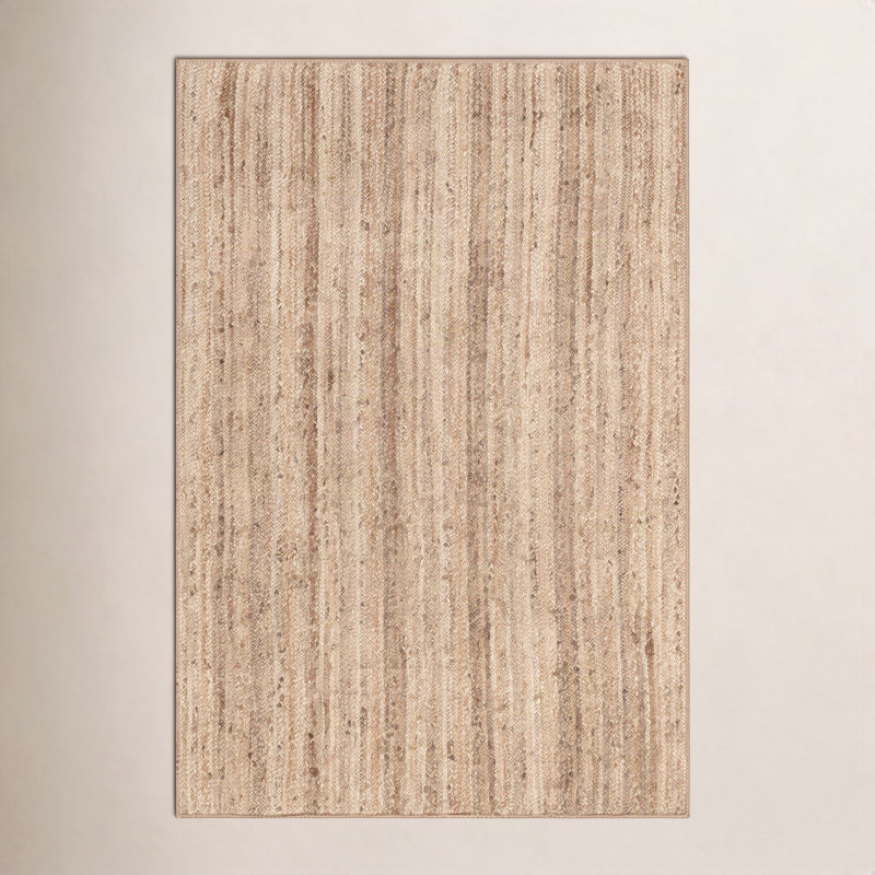 Tapis en jute naturel Aevry, Rectangle 4 pi x 6 pi