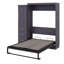 Lit escamotable avec garde-robe et tiroirs Murphy