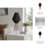 Metal 27" Tripod Table Lamp, Black - 12" x 12" x 27"