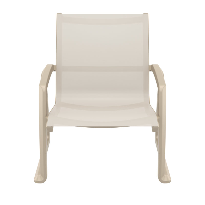 Farrah Outdoor Lounge Chair, Taupe