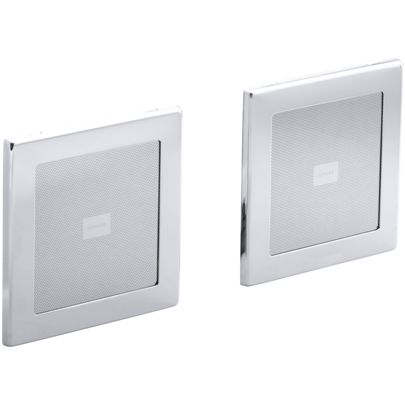 SoundTile® Speakers (Pair Of Speakers), Polished Chrome
