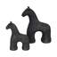 Neutral Textured Horse Decorative Object-909792035-909792037