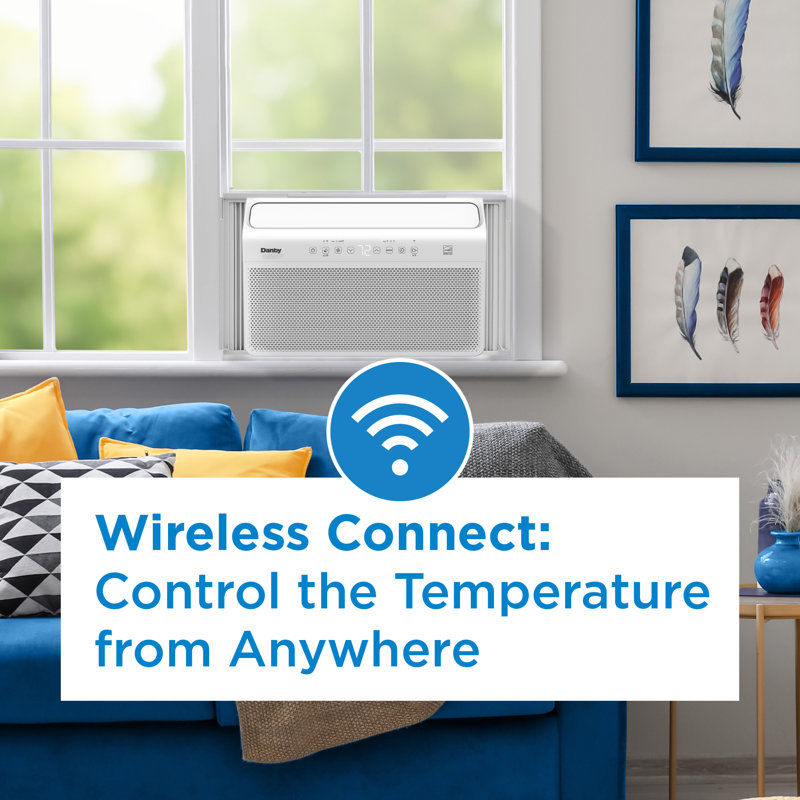 Danby 10000 BTU White Window Air Conditioner with Remote