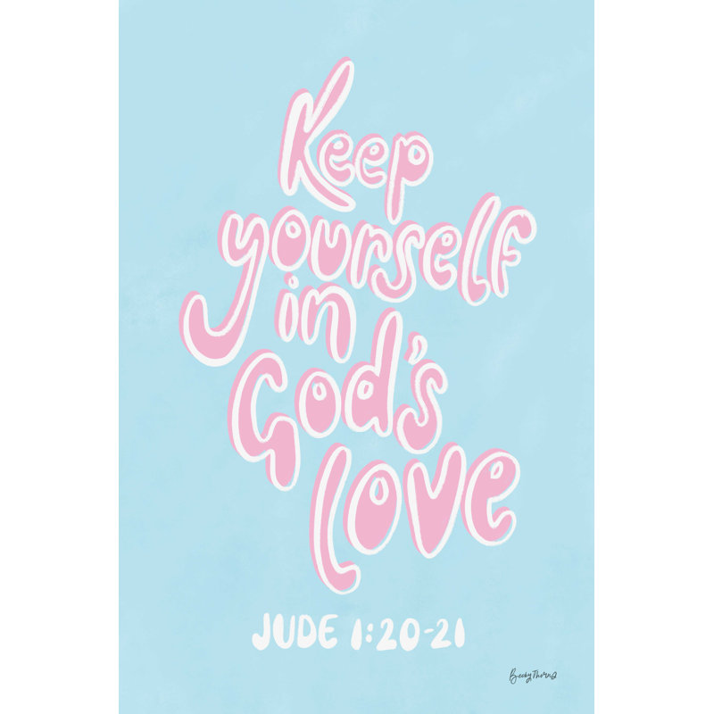 «Hanzalah Good Words IV» par Becky Thorns - reproduction d'art sur toile tendue, H 36 po x l 24 po
