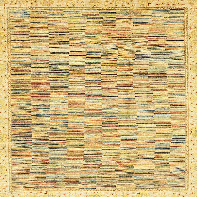 Janee Camouflage Indoor Rug, Square 6'