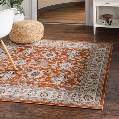 Square Oriental 160cm X 160cm Area Rug