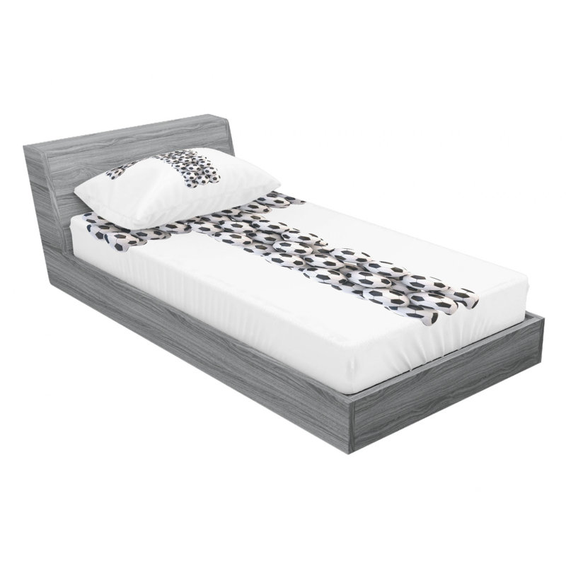 Microfiber Sheet Set, Twin Sheet Set with Fitted Sheet, T