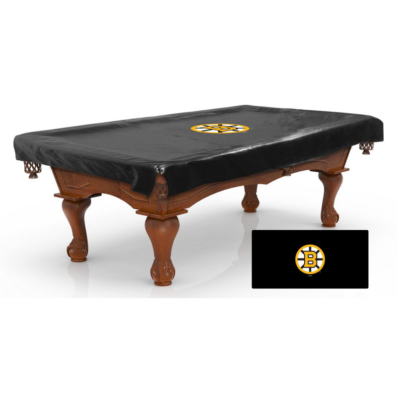 Housse pour table de billard NHL, 110 po, Boston Bruins