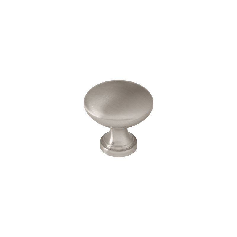 Ensemble de poignées champignon de 1 1/8 po de diamètre Jackson, Nickel satiné
