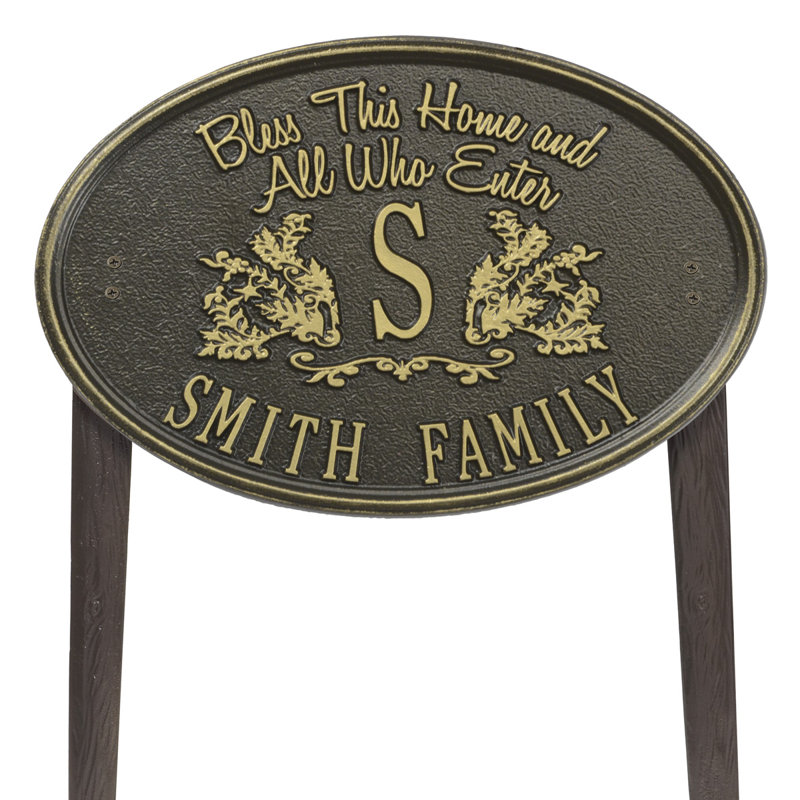Plaque commémorative «Bless Our Home», Oui