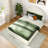 Beunca Solid Wood Upholstered Bed with Arch Headboard-1256152443-1256152442