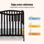 Lit de bébé convertible 5-en-1 Chelsea-15058975