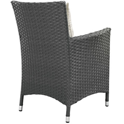 Chaises de salle à manger d'extérieur Modway Stopover