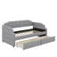 Twin Upholstered Daybed With 2 Drawers-1427839639