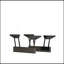 Table basse relevable moderne avec 4 tabourets pour le salon Table de salle à manger extensible 1 rangement caché + 2 tiroirs peu encombrants