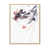 Toile avec cadre flottant brun