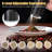 Electric Pepper Grinder with 6 Adjustable Coarseness
