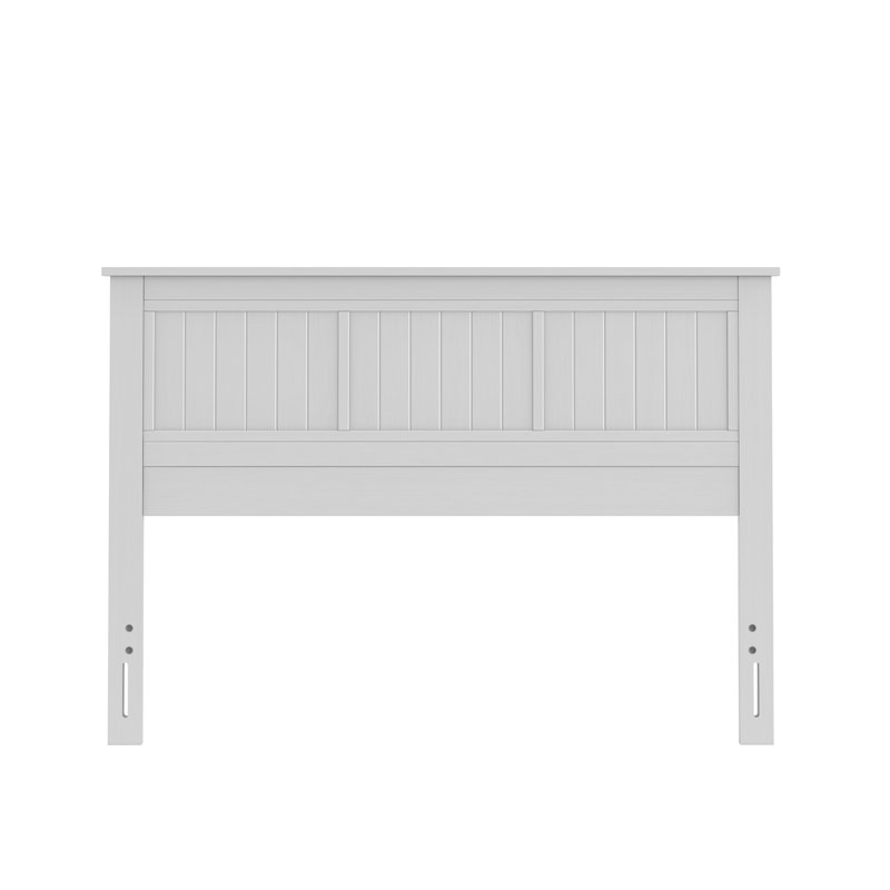 Tête de lit à panneau Wilton , Blanc, Grand