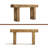 63'' Long Console Table, Farmhouse Entryway Table With Storage, Native Wood Grain Tree Scars, Wooden Rectangular Sofa Table Behind Couch For Entrance, Hallway, Living Room, Foyer