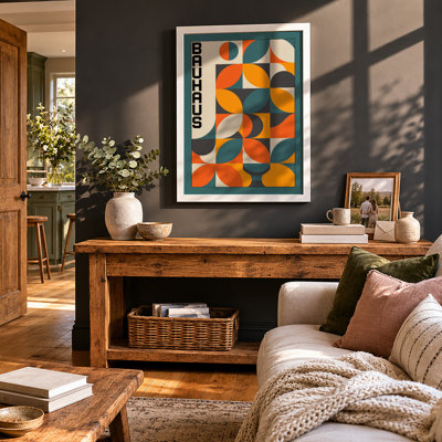 Bauhaus Grid Geometric - Print