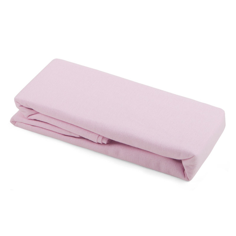 Ketron Flat Cot Sheets, Pink, 100cm W x 150cm L