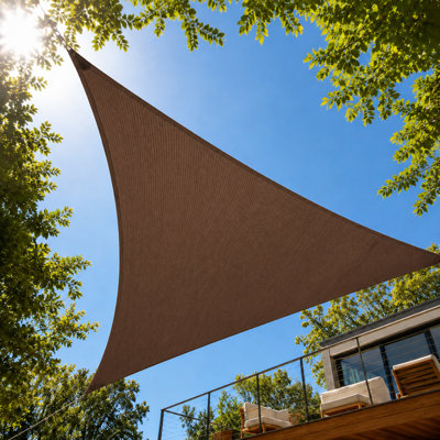 Toile d'ombrage en tissu Colourtree Triangle Sun