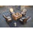 Algird Wicker 4 - Person Patio Conversation Set with Cushions