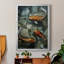 Tres Koi I - cadre photo, impression sur toile-1453001551-1453001080