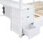 Lit superposé avec lit gigogne, rangement et bureau-769828144-769828146