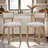 Netzer Fabric Upholstered Counter Stools-474031409