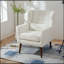 Fauteuil d'appoint Mid-Century confortable pour diverses pièces, améliorant votre espace de vie-1436312359