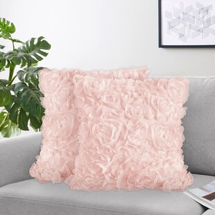 Annabella Ivory Eyelet Decorative Pillow