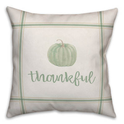  Coussin Thankful Pumpkin