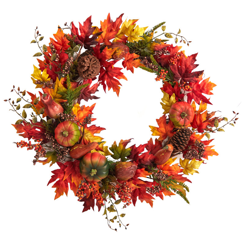 Faux 32'' Wreath