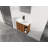 24'' Wall-Mounted Bathroom Vanity With  Ceramic Sink & Soft-Close Door