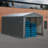 ShelterTube Wind and Snow-Load Rated Garage, 10x18x10 Grey