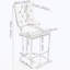 Tabouret de comptoir 26 po Jeshwa-43610477