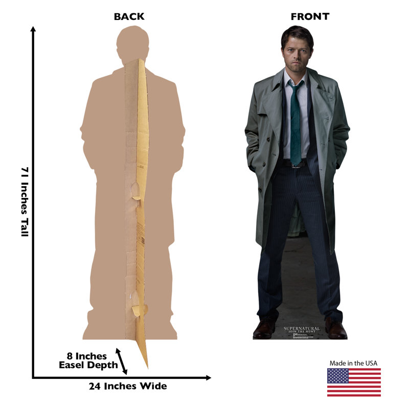 Castiel Supernatural Life-Size Cardboard Stand-Up