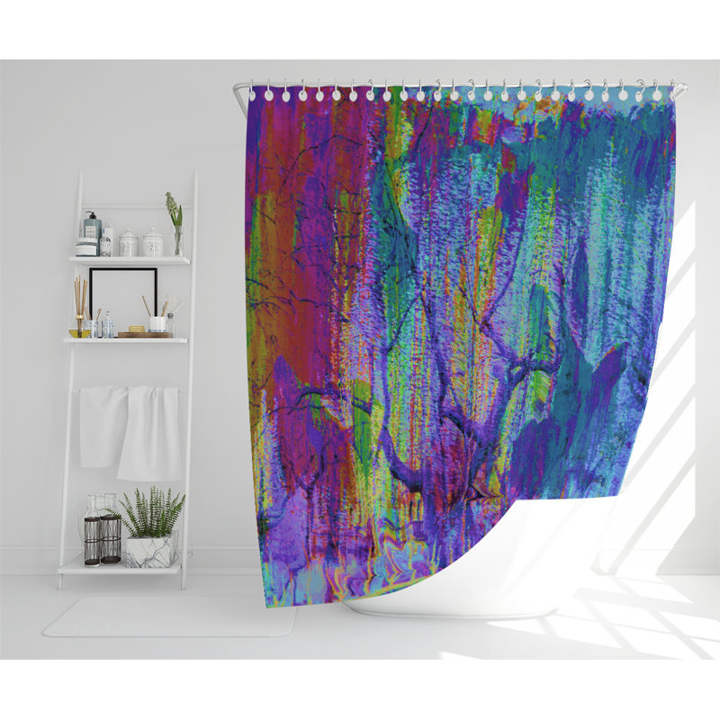 TREE GROWTH Designer Shower Curtain