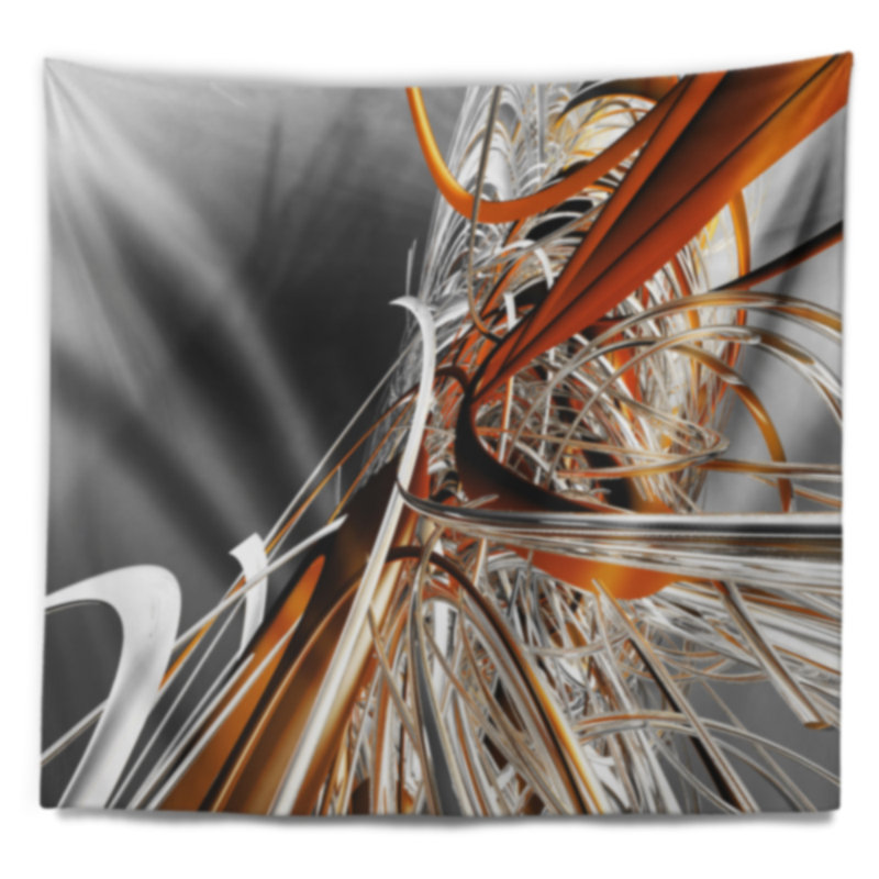 Polyester Tapestry, 50" H x 60" W