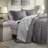 Piece Full Bedding Sets, Polyester Striped Modern Home Comfort