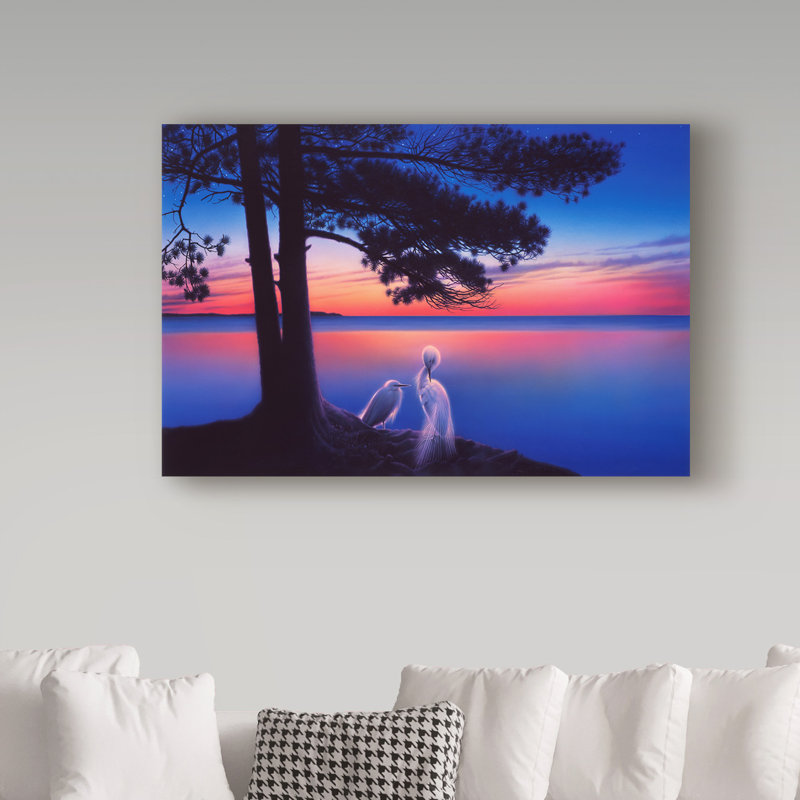 «Serenity» par Hilkiah, impression sur toile tendue, H 12 po x l 19 po x P 2 po