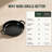 Alva Nori Cast Iron Grill Pan, 11"