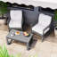 Chaise de patio avec coussin-1459598159