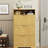 Shoe Cabinet Storage for Entryway Hidden Shoes Storage Cabinet with 3 Flip Drawers, Tall Free Standing Shoe Organizer Rack-439559900