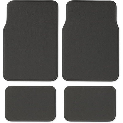 Ensemble de 4 tapis pour voiture, avant 26,75 po x 14,25 po, arrière 13,5 po x 20 po